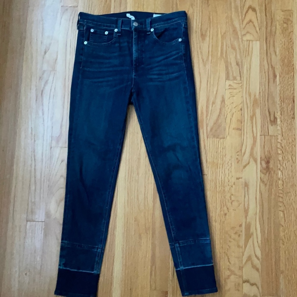 RAG & BONE HI RISE ANKLE DENIM JEANS 27 A11